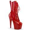 Pleaser - ADORE1040WRHG Bottes de plateforme, Pole dance chaussures - Rouge Product image
